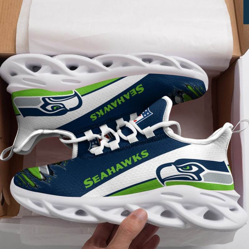 Seattle Seahawks Yezy Running Sneakers