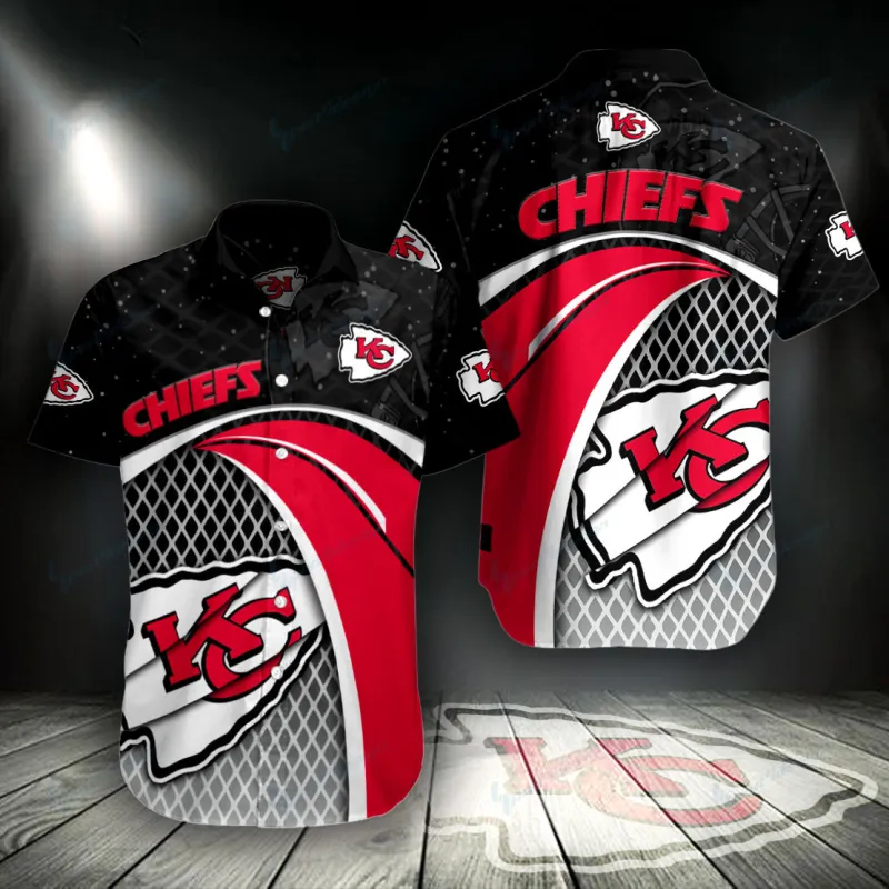 Kansas City Chiefs Button Shirt Sizing Chart