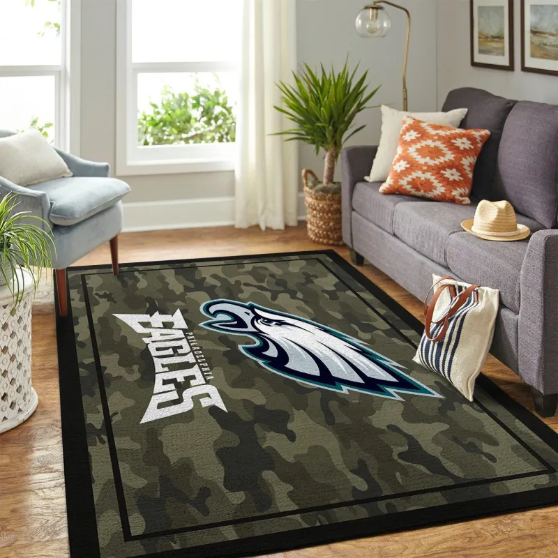 Philadelphia Eagles Rectangle Rug 86