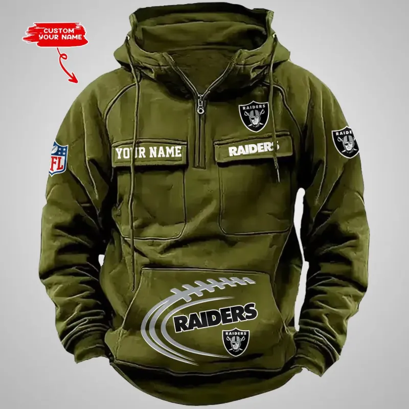 Las Vegas Raiders Hoodie Back View