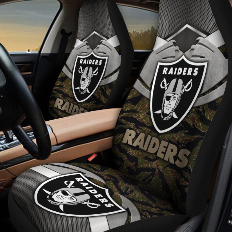 Las Vegas Raiders Car Seat Covers