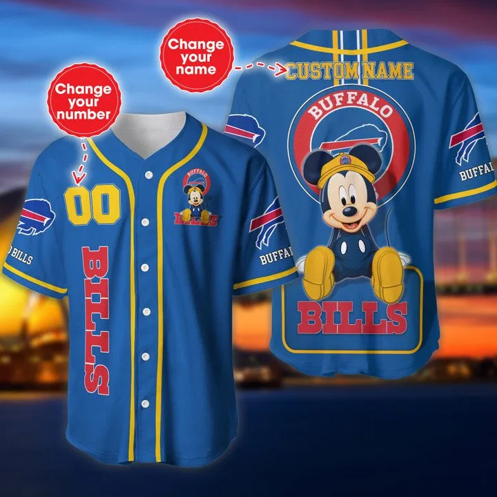Buffalo Bills Baseball Jersey