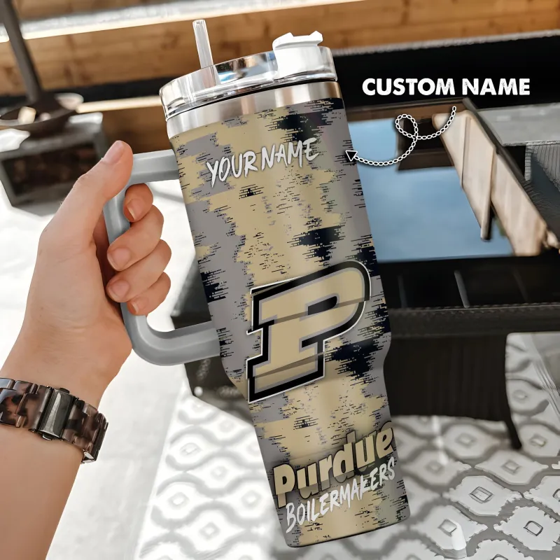 Purdue Boilermakers Tumbler Image 1