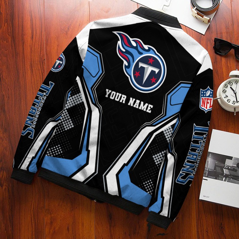 Tennessee Titans Bomber Jacket - Back View