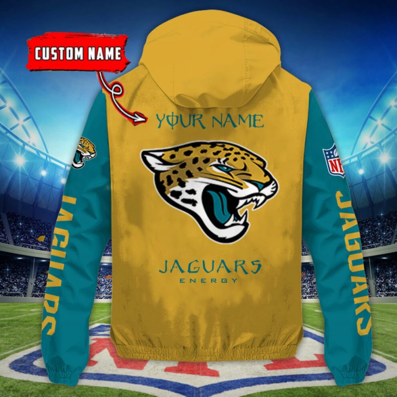 Jacksonville Jaguars Jacket - Lightweight and Packable