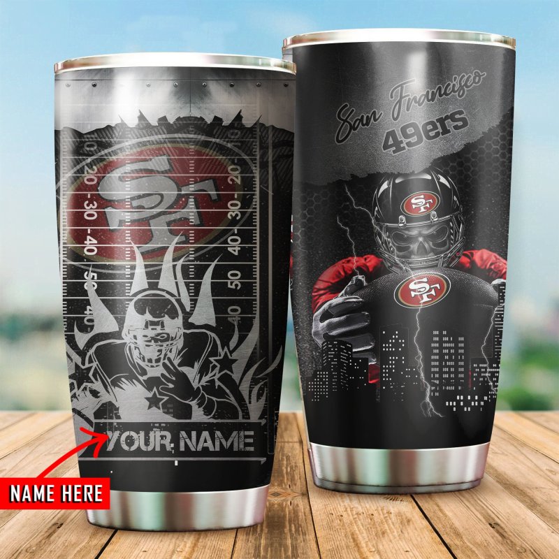 San Francisco 49ers Personalized Tumbler