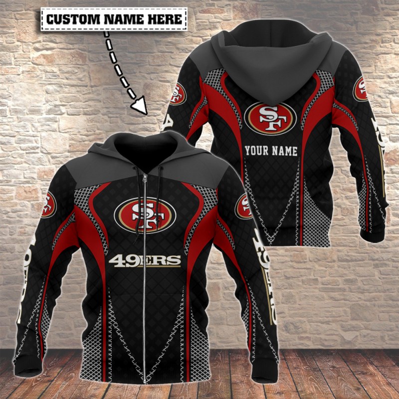 San Francisco 49ers Personalized Hoodie