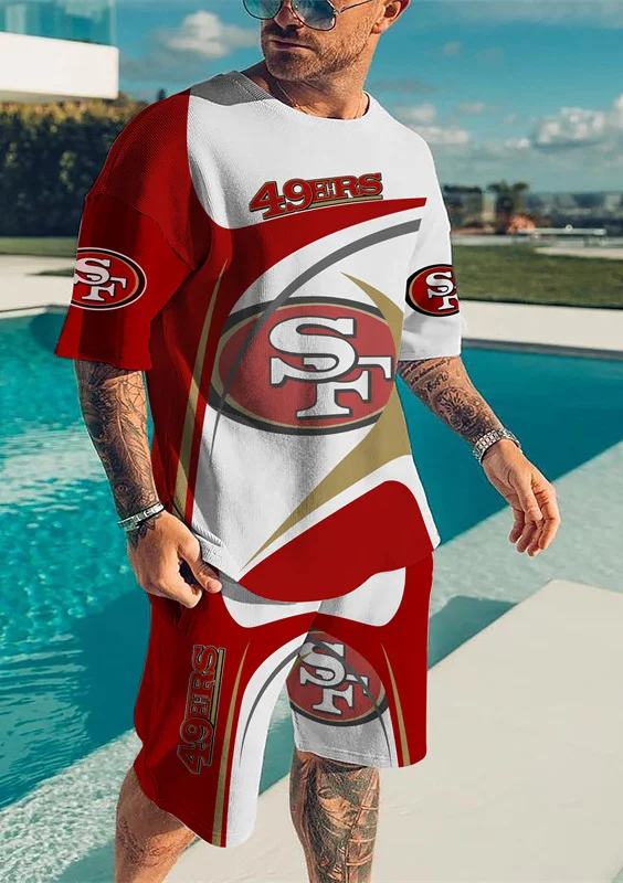 San Francisco 49ers T-Shirt and Shorts