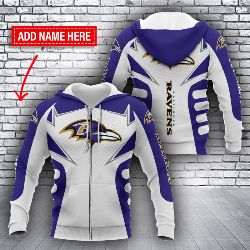 Baltimore Ravens Personalized Hoodie