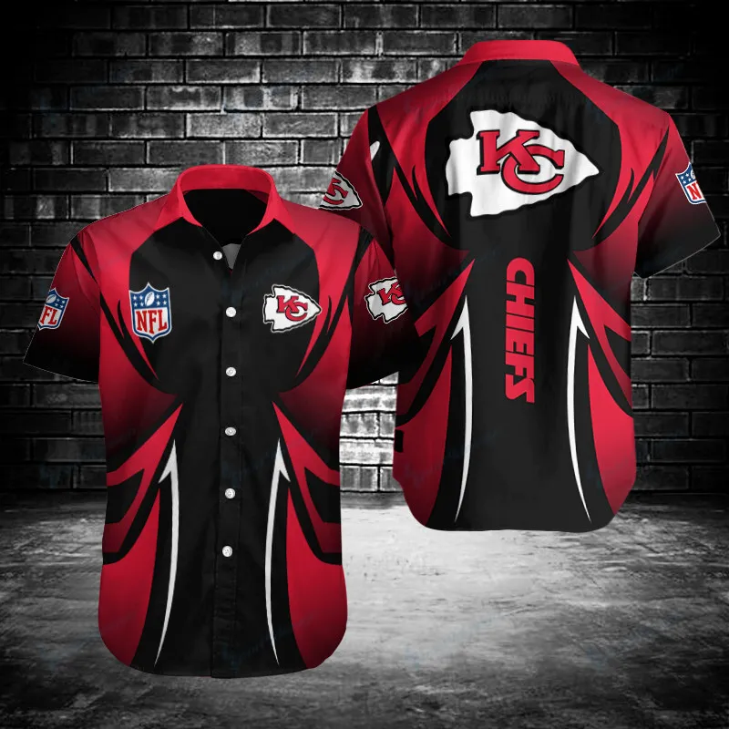 Kansas City Chiefs Button Shirt Size Chart
