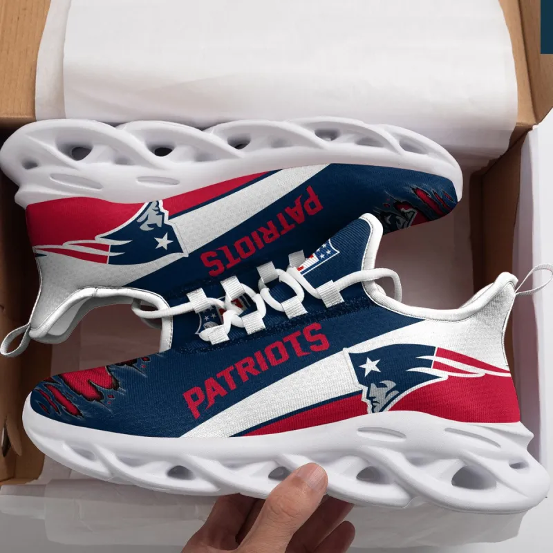 New England Patriots Yezy Running Sneakers