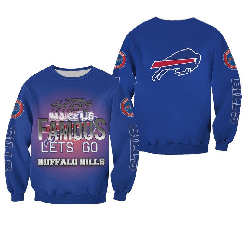 Buffalo Bills Zip Hoodie Detail