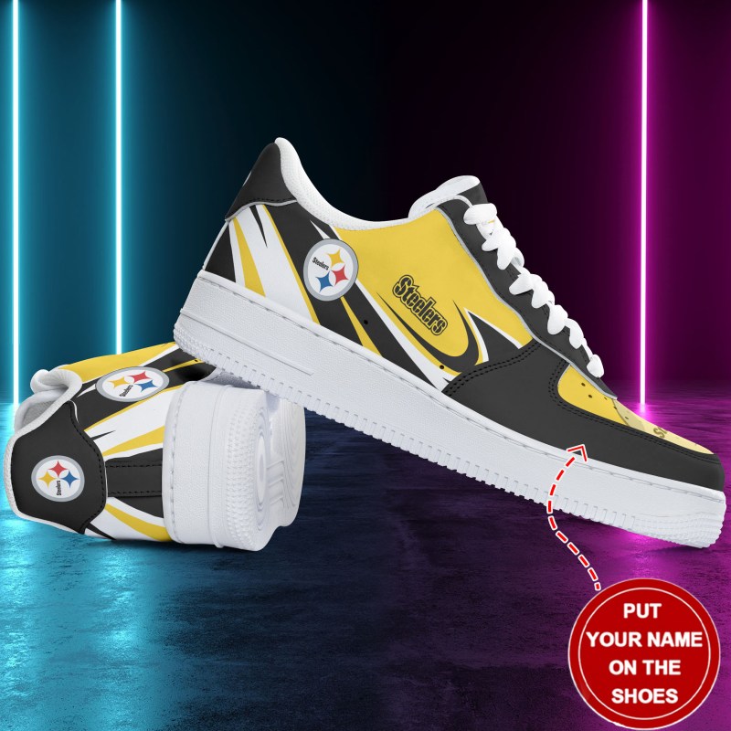 Pittsburgh Steelers Personalized AF1 Shoes