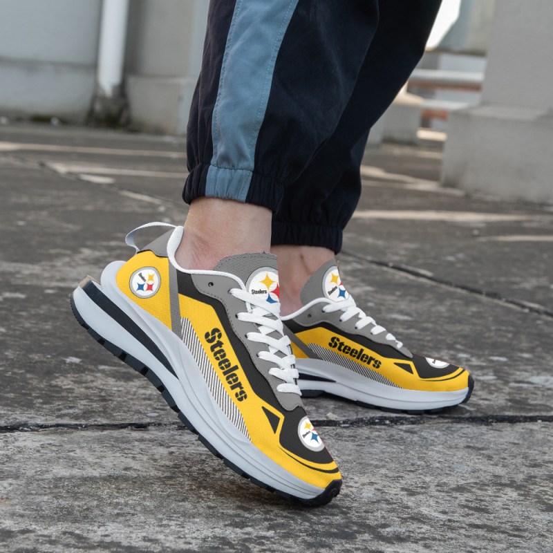 Pittsburgh Steelers HF3 Sneakers Back View