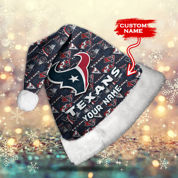 Houston Texans Santa Hat