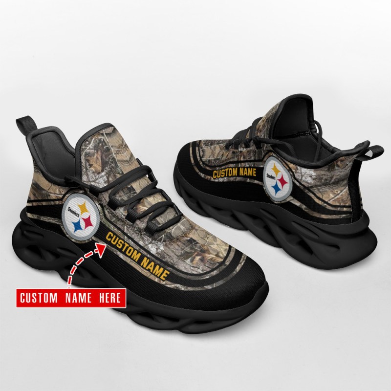 Pittsburgh Steelers Personalized Yezy Running Sneakers