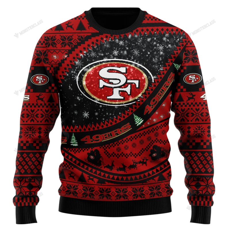 San Francisco 49ers Woolen Christmas Sweater