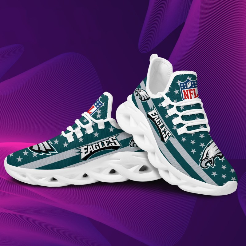 Philadelphia Eagles Yezy Running Sneakers