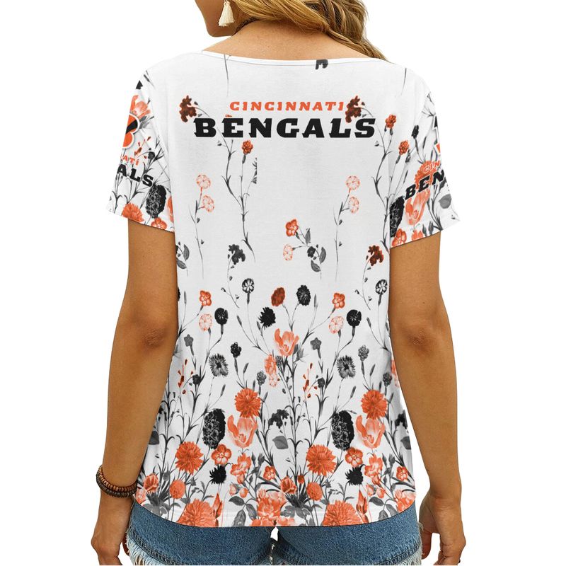 Cincinnati Bengals Women's T-shirt on display
