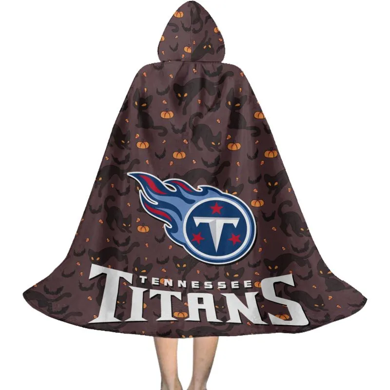 Tennessee Titans Black Cat Pattern Cloak
