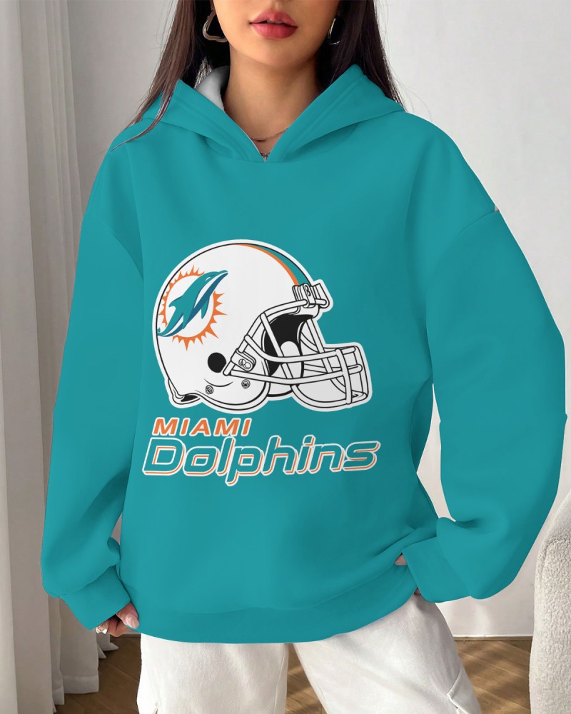 Miami Dolphins Hoodie Back View