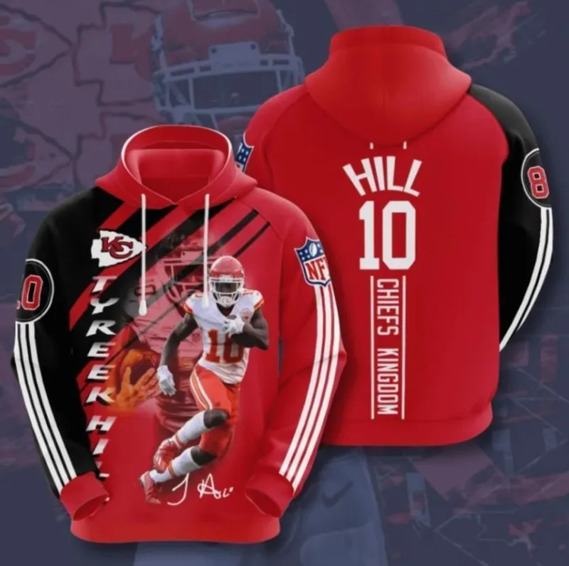 Kansas City Chiefs 3D Hoodie