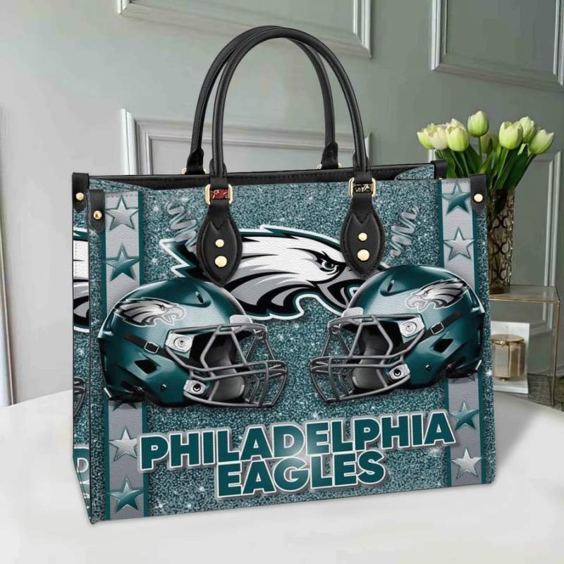 Philadelphia Eagles Leather Hand Bag
