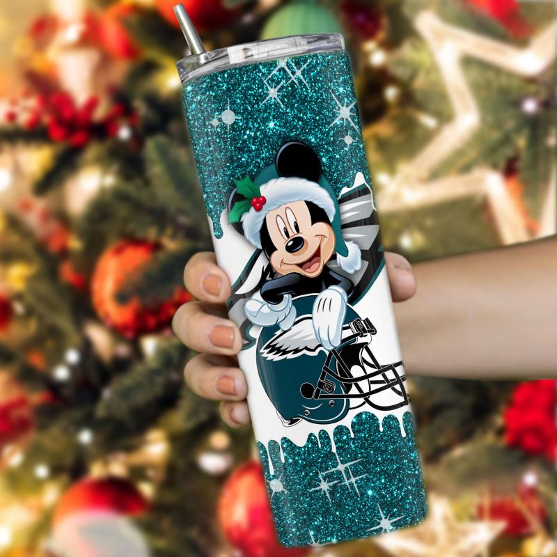 Eagles Glitter Tumbler