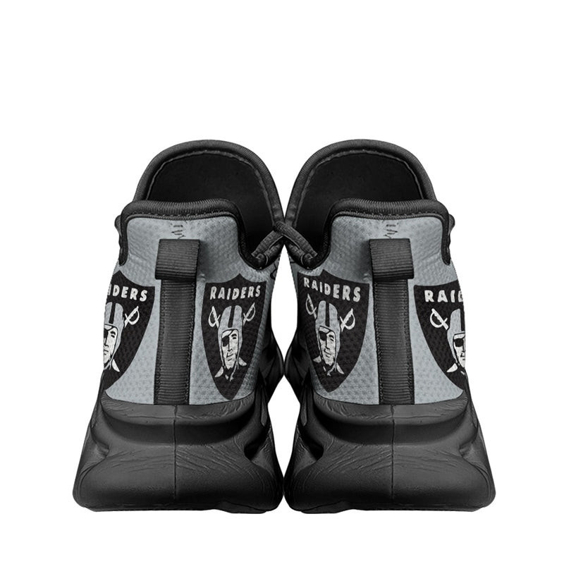 Las Vegas Raiders Sneakers 3D Max Soul Shoes