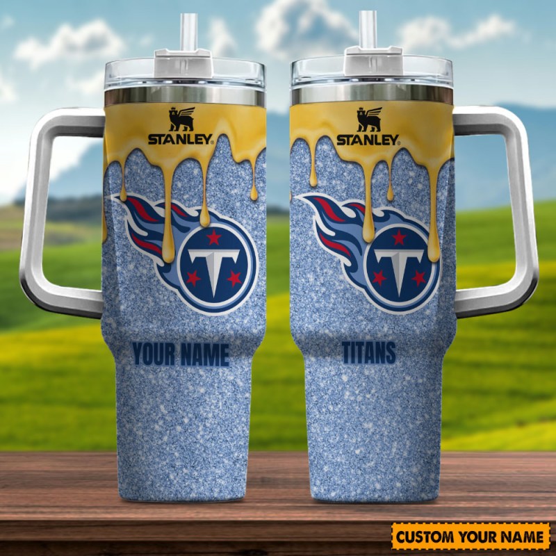 Personalized Tennessee Titans Football Tumbler