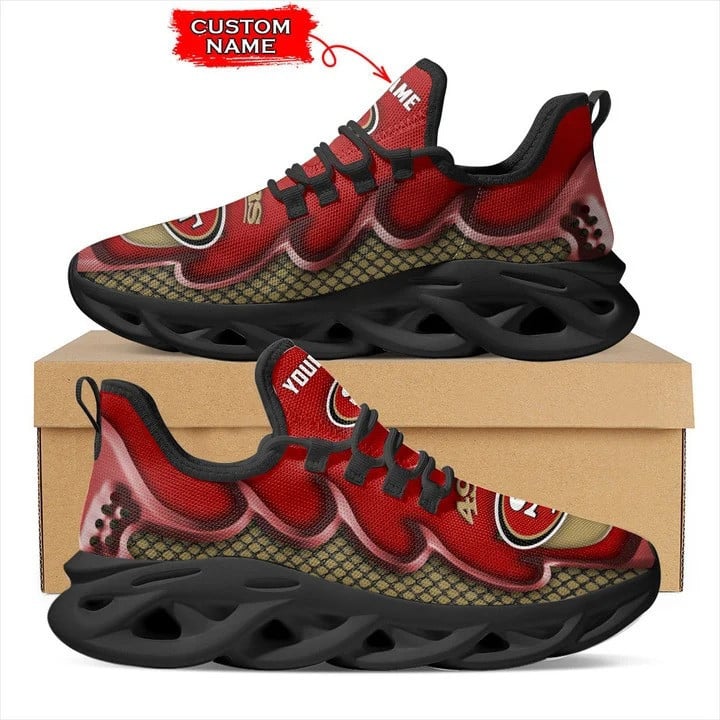 Customizable 49ers Sneakers for Sports Enthusiasts