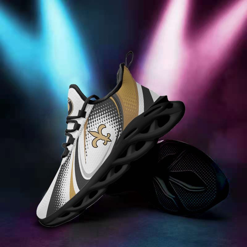 New Orleans Saints Sneakers Front View