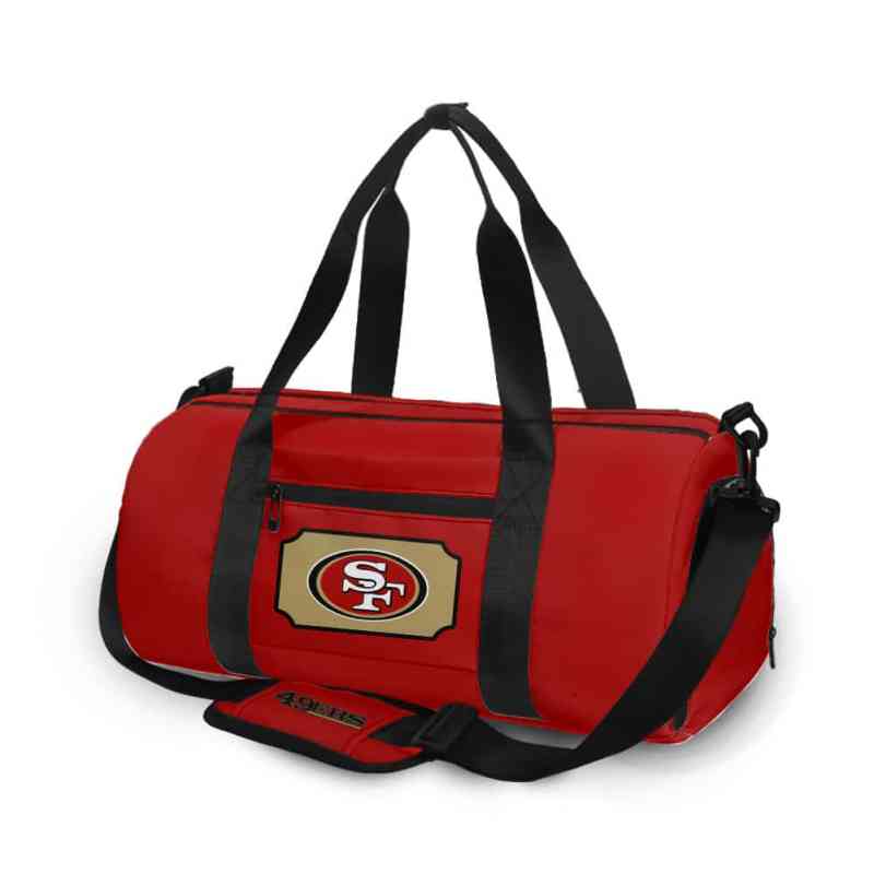 San Francisco 49ers Gym Club Bag - Side View