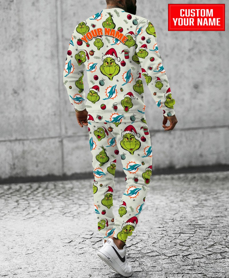 Miami Dolphins Christmas Pattern Sweatpants