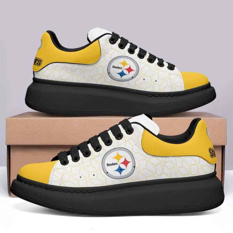 Pittsburgh Steelers MQ Sneakers BG28 Side View