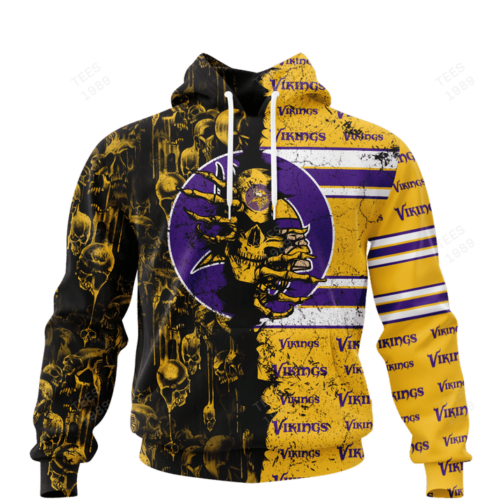 Minnesota Vikings All Over Printed Sweater 1