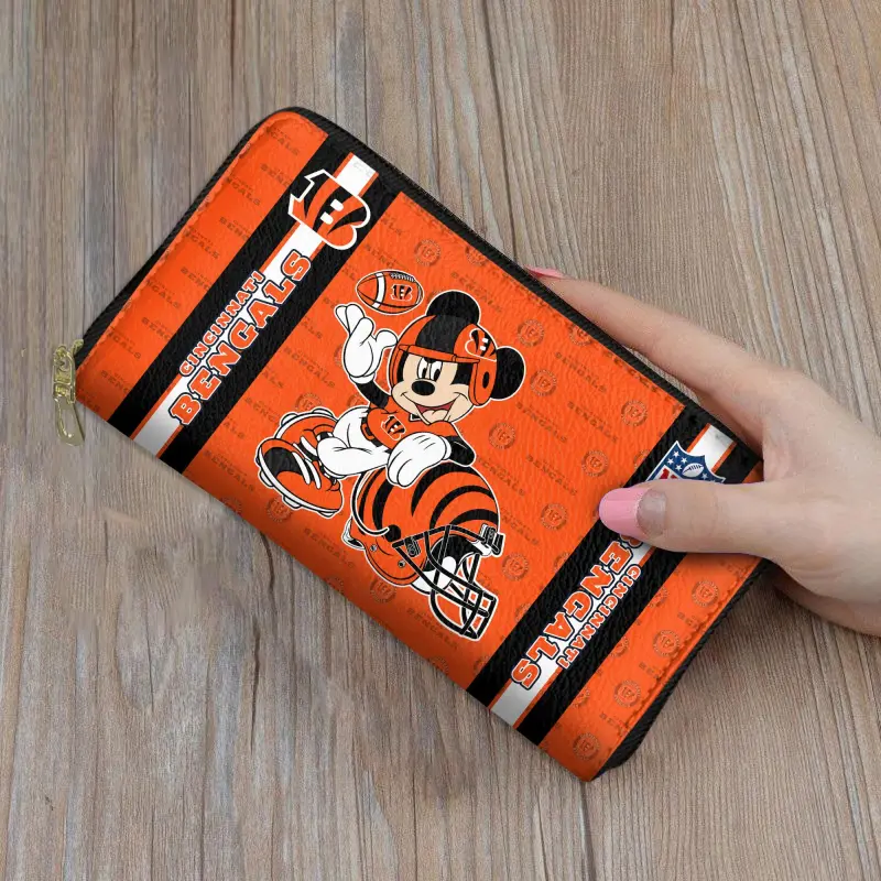 Cincinnati Bengals Women's Zip Wallet