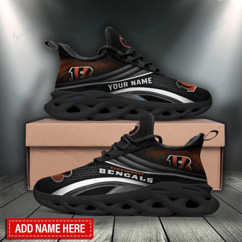Cincinnati Bengals Personalized Sneakers