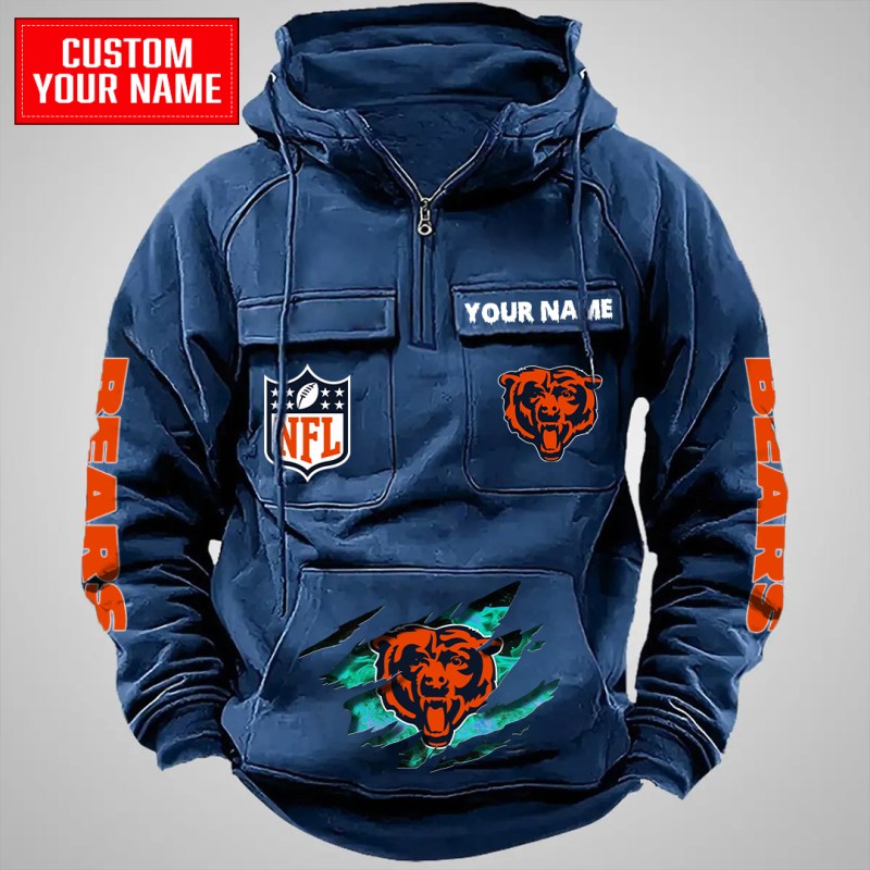 Chicago Bears Hoodie Navy