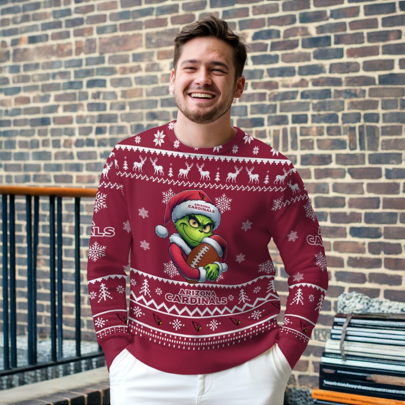 Arizona Cardinals Ugly Christmas Sweater Outdoor