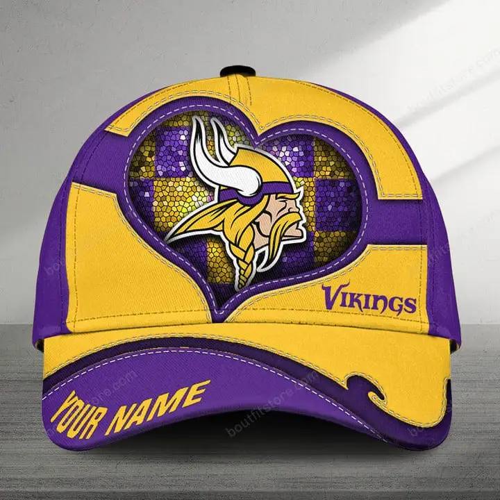 Minnesota Vikings Personalized Classic Cap
