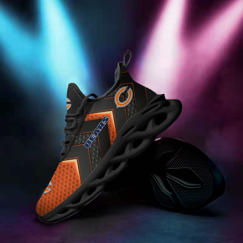 Chicago Bears Yezy Running Sneakers 344 Side View