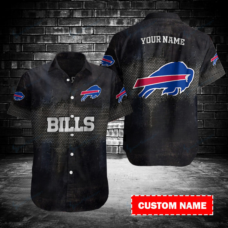 Size Chart for Buffalo Bills Button Shirt BB185