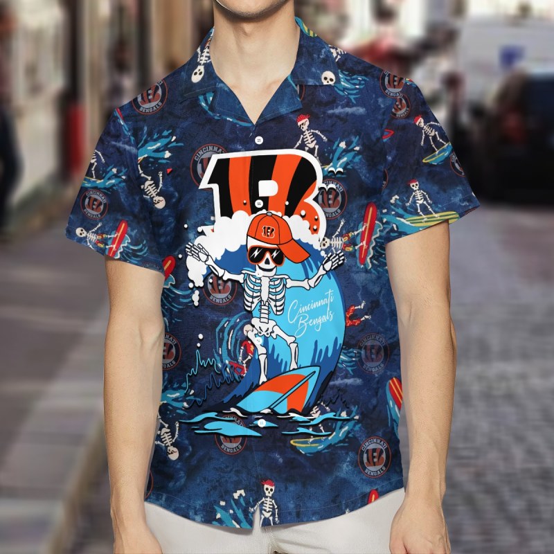 Cincinnati Bengals Summer Hawaiian Shirt