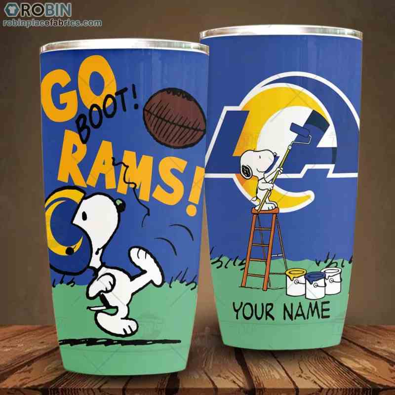 Personalized Los Angeles Rams Tumbler