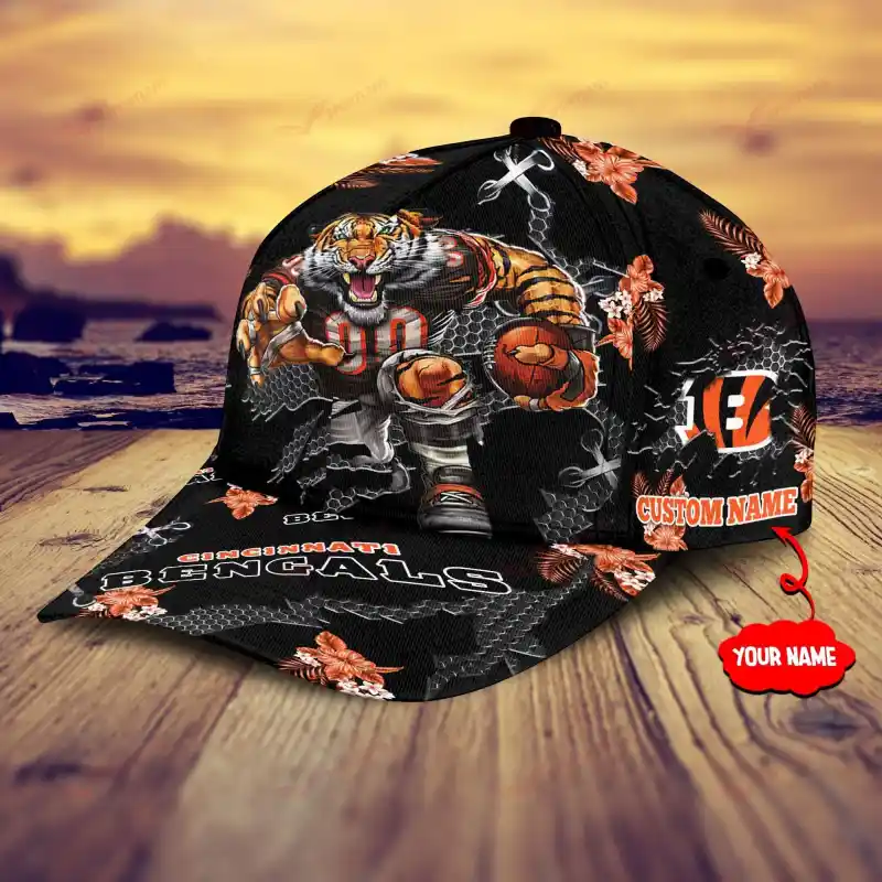Cincinnati Bengals Personalized Classic Cap 2