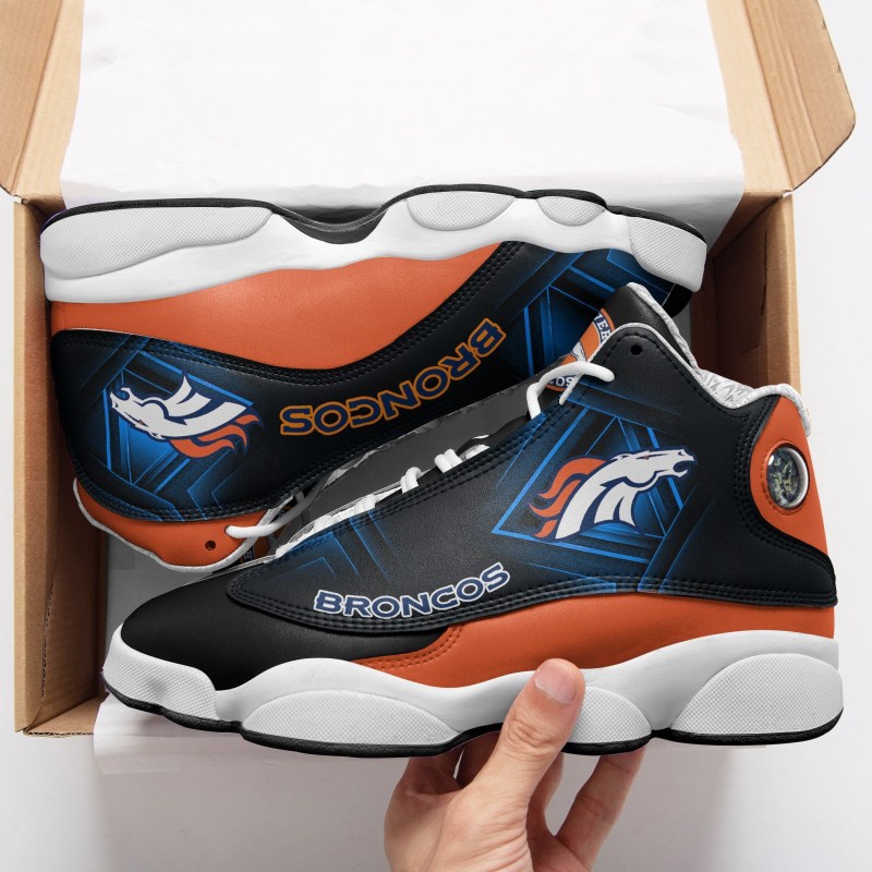 Denver Broncos AJD13 Sneakers Front View