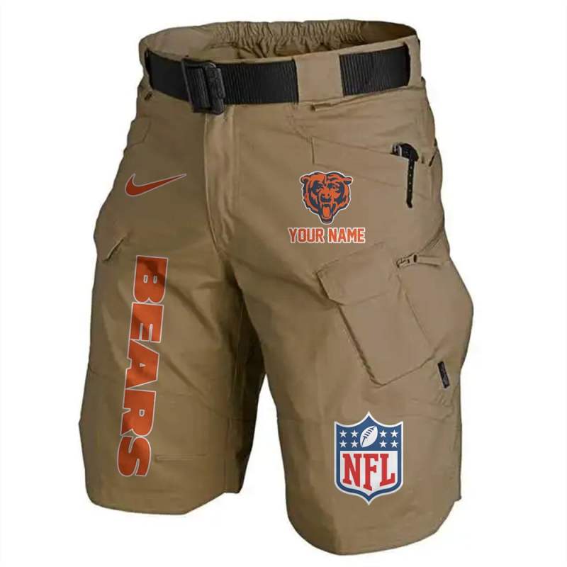 Chicago Bears Men Shorts - Pockets View
