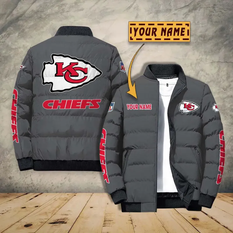 Kansas City Chiefs Puffer Jacket Image 8