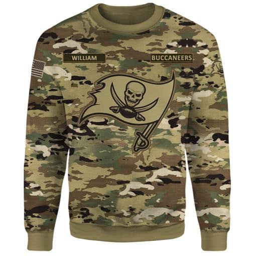 Tampa Bay Buccaneers Personalized All Over Printed Sweater Image 4